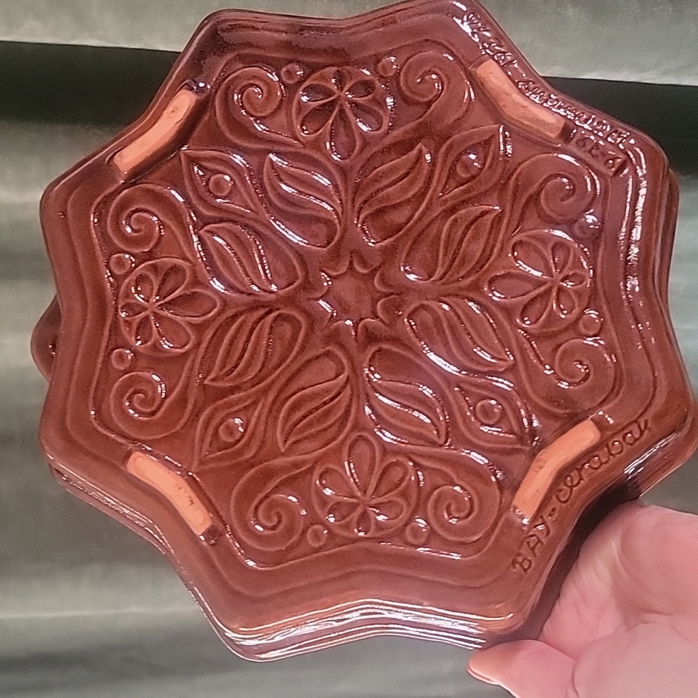 Vintage German Ceramic cake tin, baking tin - star - Bay Cerabak